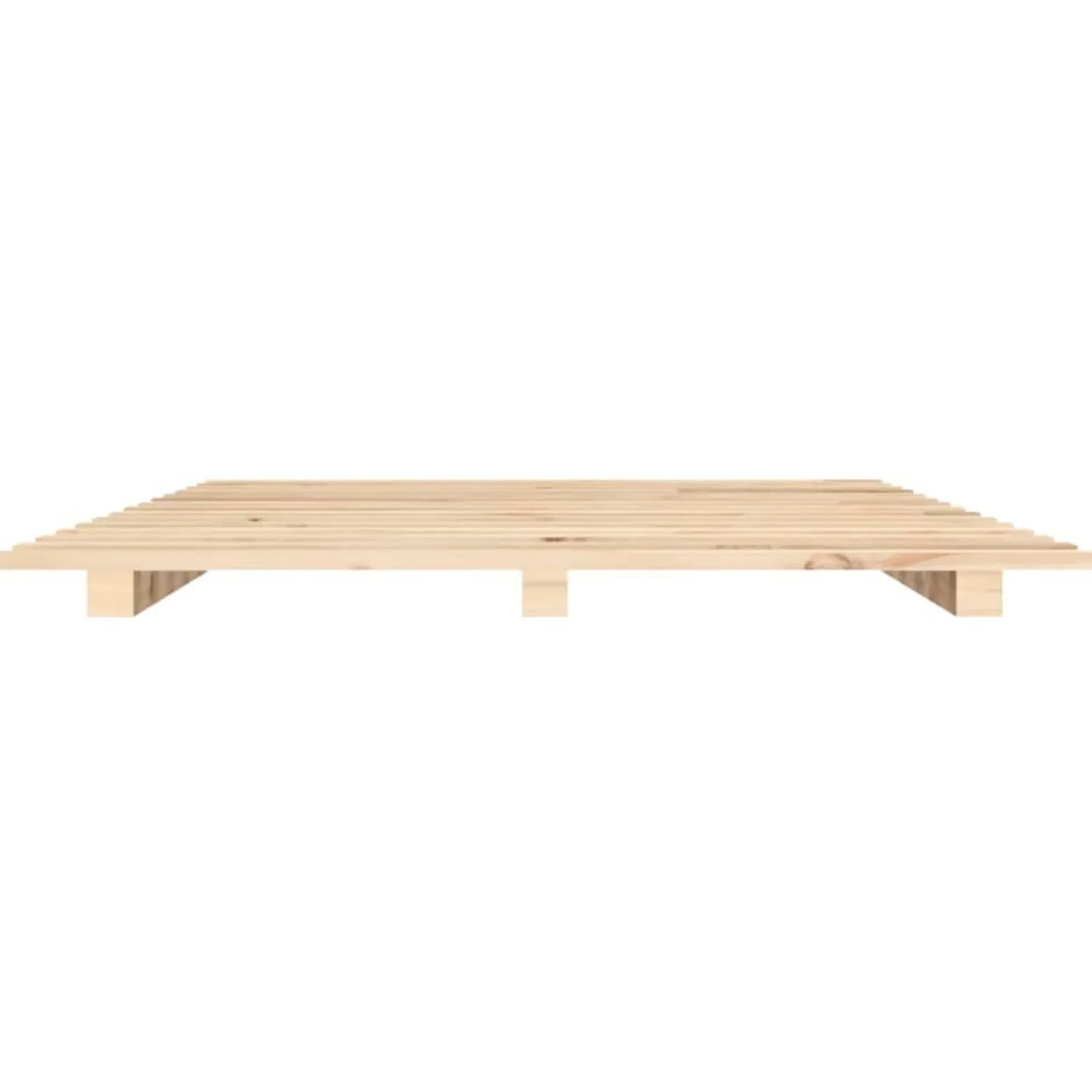 Rama łóżka 150x200 cm lite drewno sosnowe