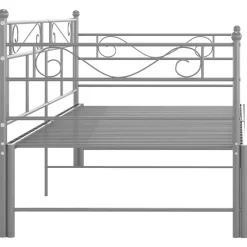 Rama sofy Szary Metal vidaXL