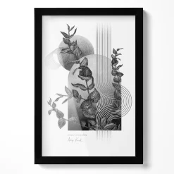 Ramka na zdjęcia plakat fotoramka nowoczesna Czarny 22x32