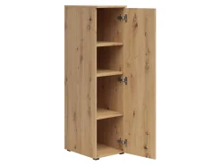 Regał MultiDo 30 cm z drzwiami dąb artisan