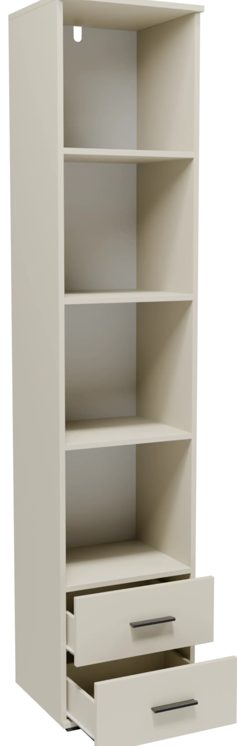 Regał CR3-ST3 180cm kaszmir szuflady półki szafka ubrania książki zabawki