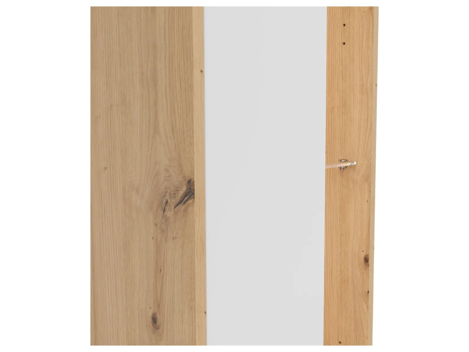 Regał Gap 47 cm z drzwiami i 3 półkami dąb artisan/biały