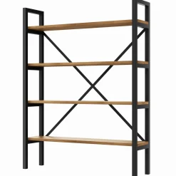 Regał Medium Industrial Loft na książki D4 130x60x20 cm