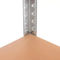 Regał Metalowy Magazynowy 205X100X40 Cm 2W1 5 Półek Garażowy 875Kg Mega-M