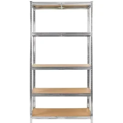 Regał Metalowy Magazynowy 205X100X40 Cm 2W1 5 Półek Garażowy 875Kg Mega-M