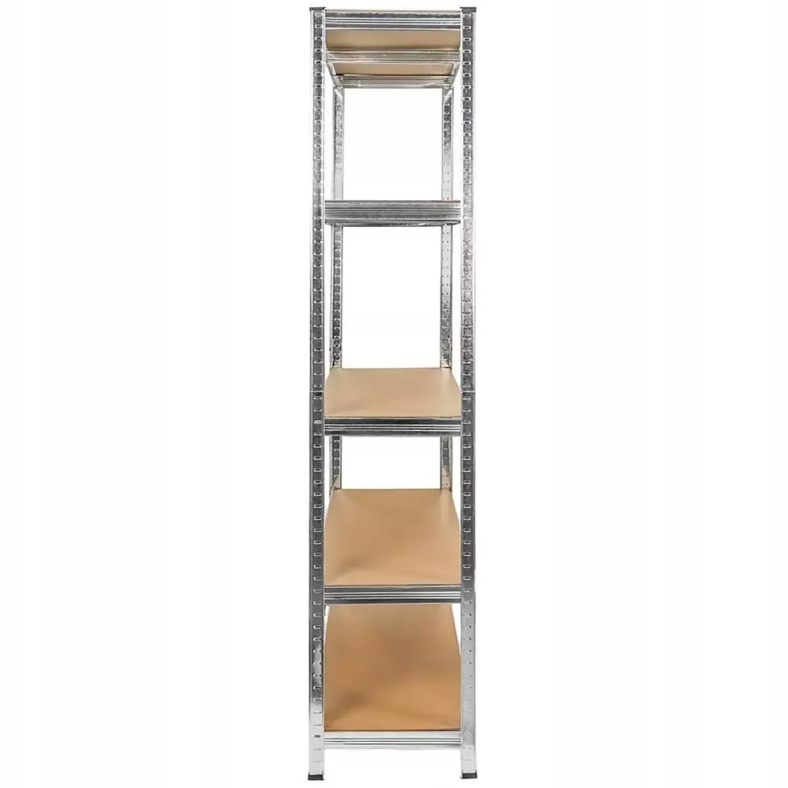 Regał Metalowy Magazynowy 205X100X40 Cm 2W1 5 Półek Garażowy 875Kg Mega-M