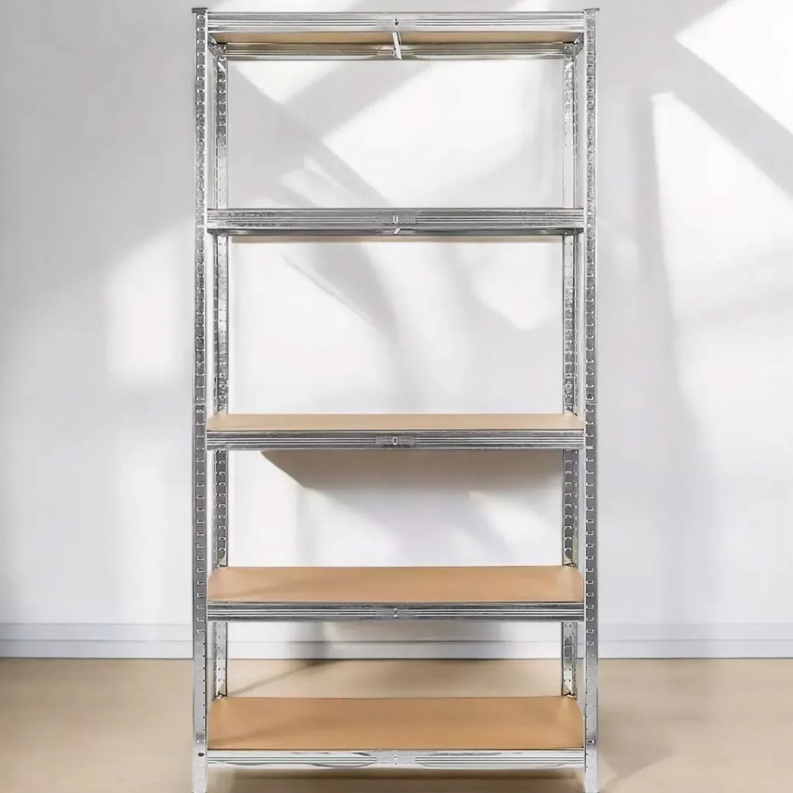 Regał Metalowy Magazynowy 205X100X40 Cm 2W1 5 Półek Garażowy 875Kg Mega-M