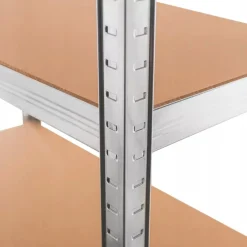 Regał Metalowy Magazynowy 205X100X40 Cm 2W1 5 Półek Garażowy 875Kg Mega-M