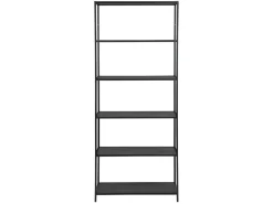 Regał Seaford 77 cm z półkami czarny