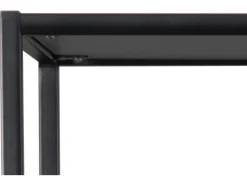 Regał Seaford 77 cm z półkami czarny