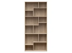 Regał Tetrix 88 cm z 12 półkami dąb sonoma
