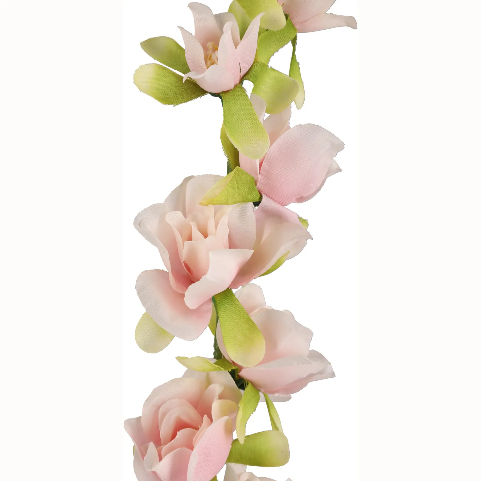 Roślina Sztuczna Gałązka Orchidei Różowa Kwiat Sztuczny Jak Żywy 75 Cm