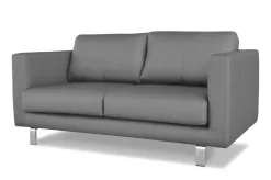 Ropez Boston Sofa 3 osobowa ekoskóra szara