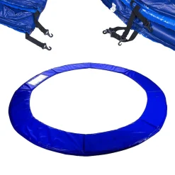 Siatka do trampoliny zewnętrzna z osłoną na sprężyny 366 cm 12 FT 8 słupków