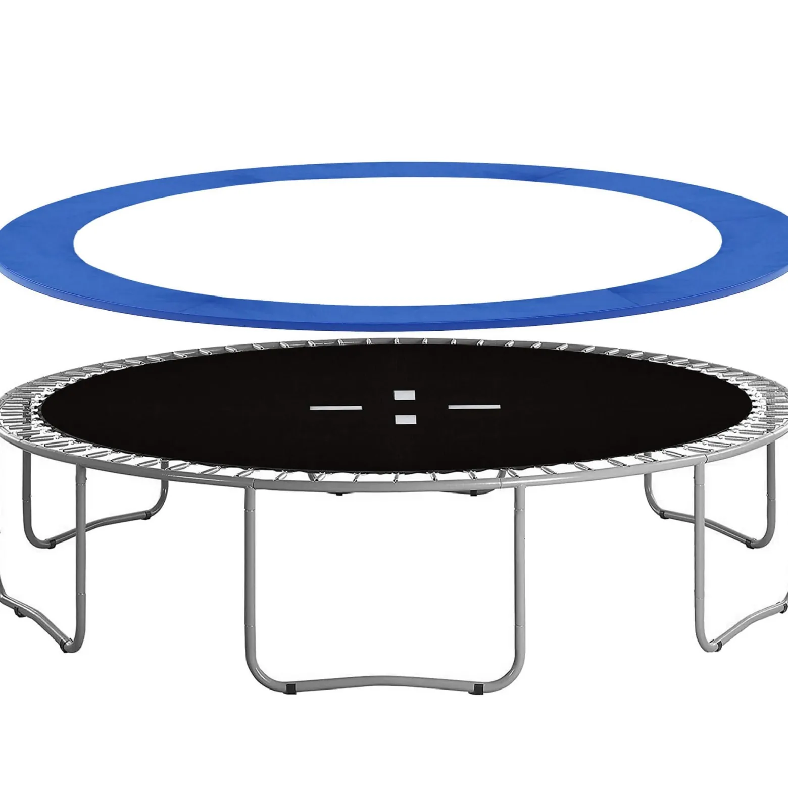 Siatka do trampoliny zewnętrzna z osłoną na sprężyny 366 cm 12 FT 8 słupków