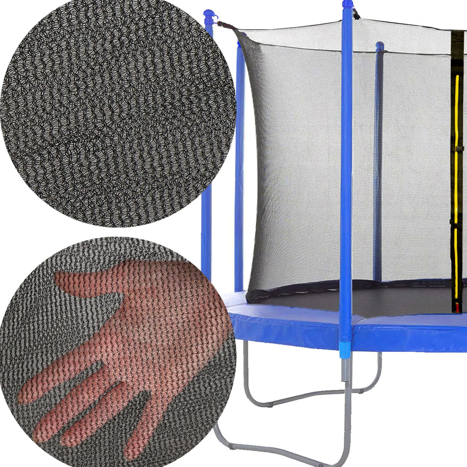 Siatka do trampoliny wewnętrzna 13FT 396 cm 8 słupków