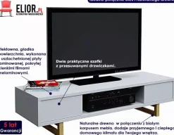 Skandynawska szafka RTV - Zerix