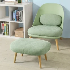 SoBuy Fotel relaksacyjny Zielony 65x59x76cm FST63-GR