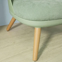 SoBuy Fotel relaksacyjny Zielony 65x59x76cm FST63-GR
