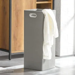 SoBuy Komoda na bieliznę z 1 drzwiami Ciemnobrązowy 60x30x90cm BZR65-PF