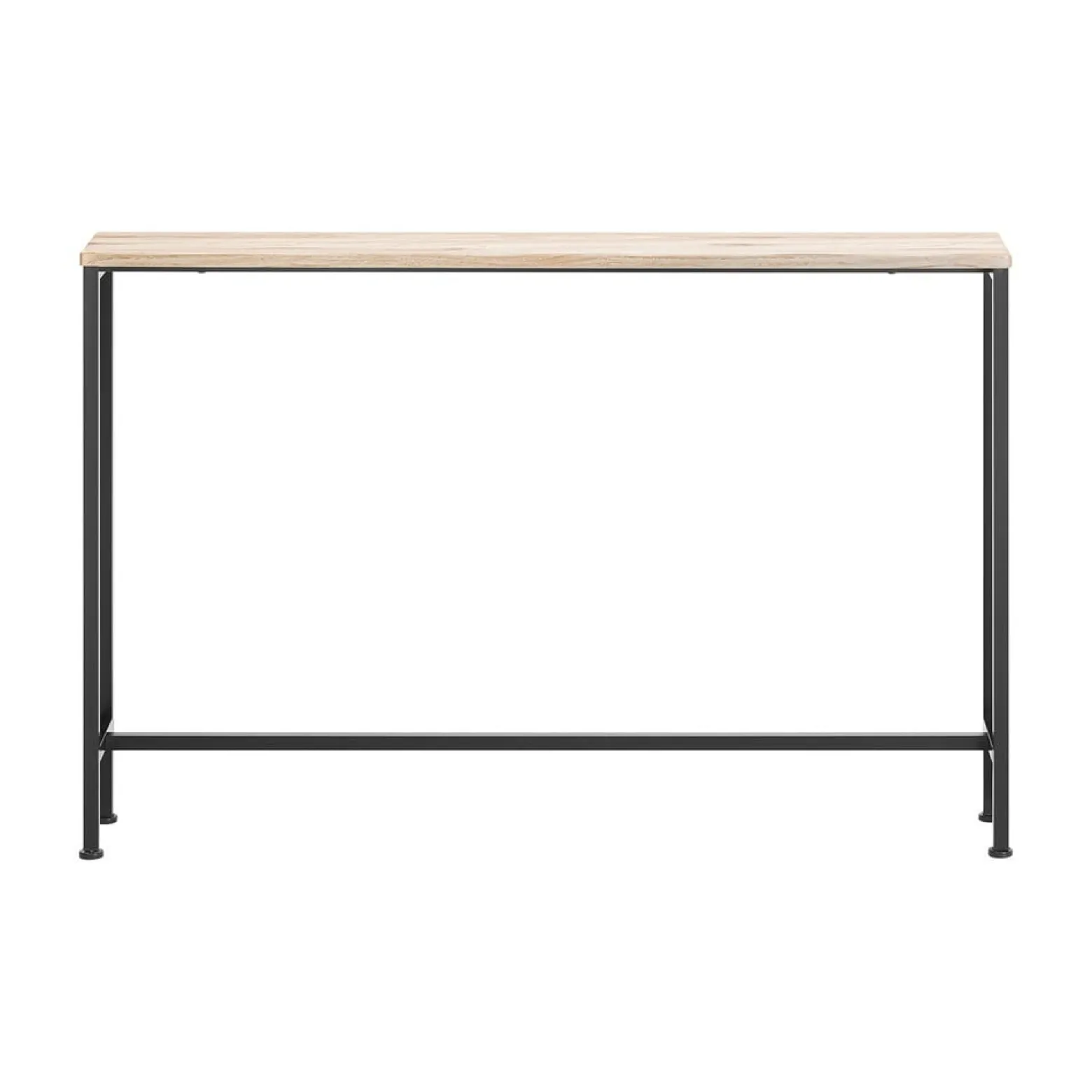 SoBuy Konsola do przedpokoju Jasny dąb 120x20x80cm Nowoczesny FSB19-XL-Z