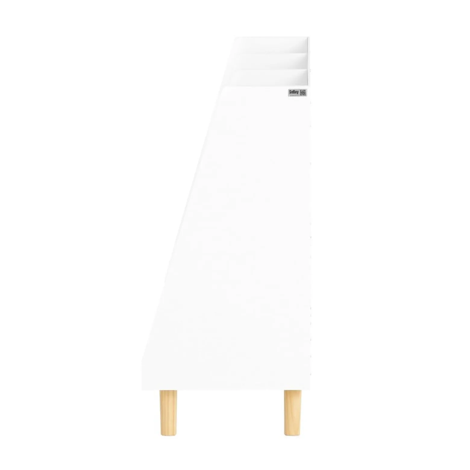 SoBuy Regał dziecięcy Biały 86x36x77cm Funkcjonalny KMB19-W
