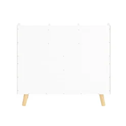 SoBuy Regał dziecięcy Biały 86x36x77cm Funkcjonalny KMB19-W