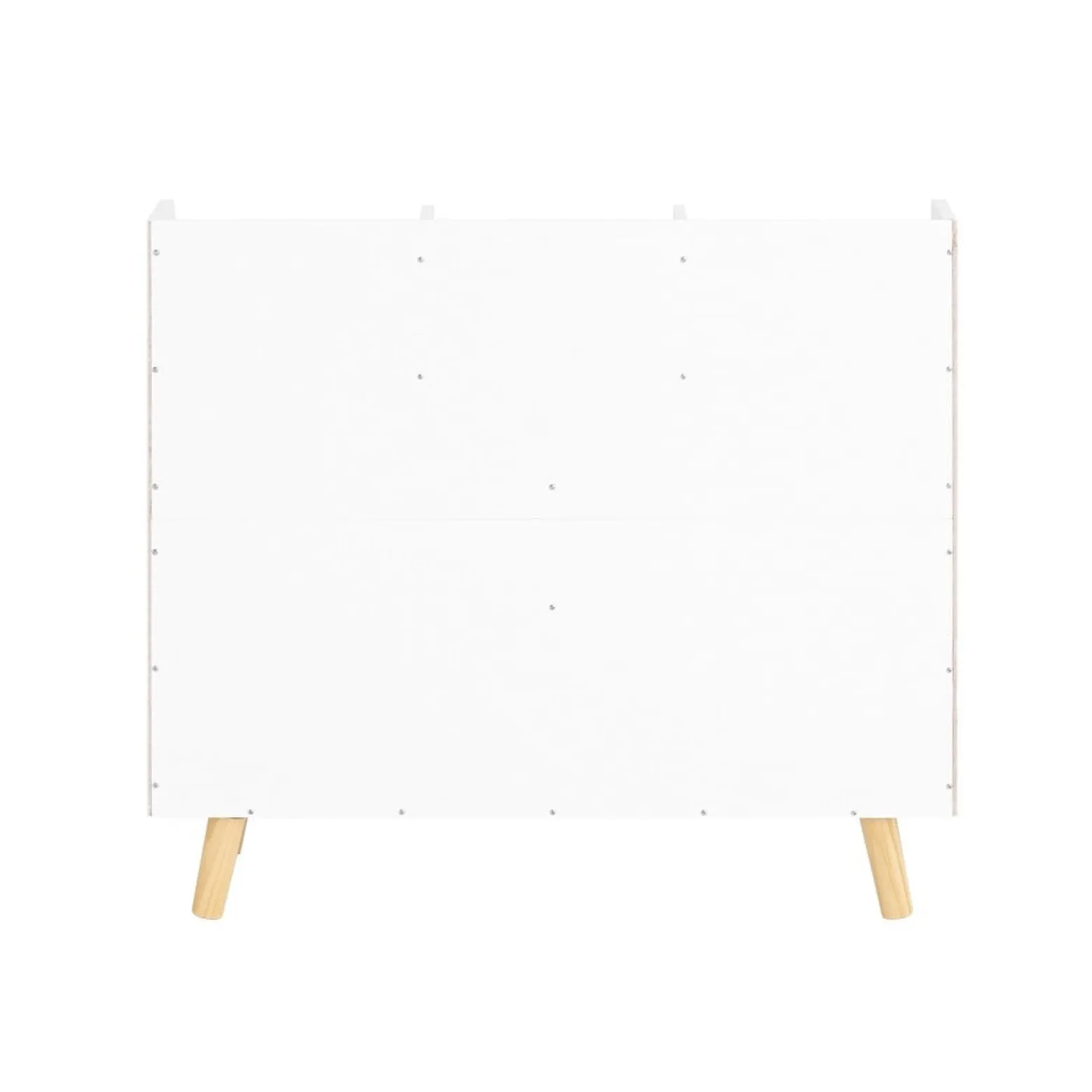 SoBuy Regał dziecięcy Biały 86x36x77cm Funkcjonalny KMB19-W