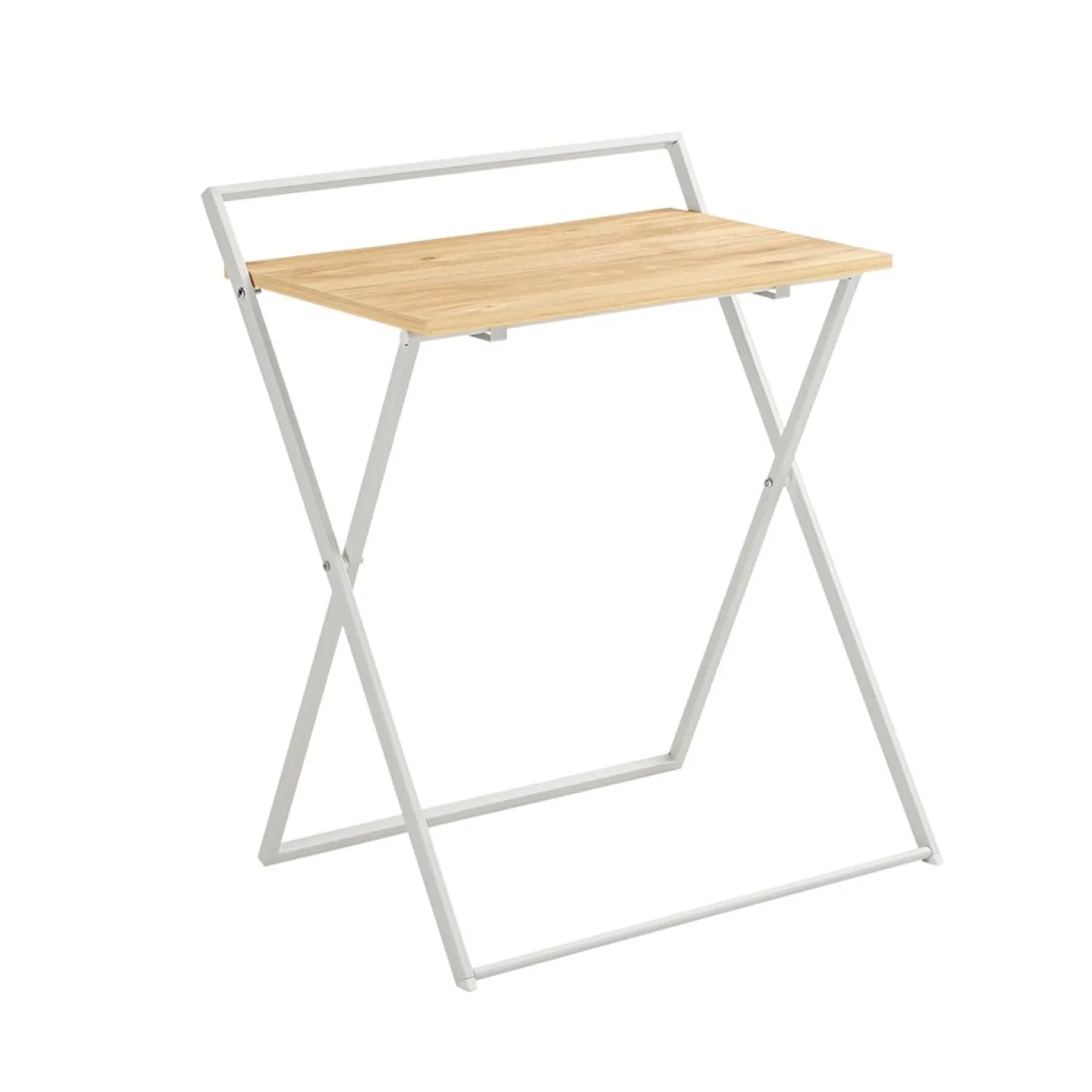 SoBuy Składane biurko komputerowe 63.5x40x78.5cm FWT88-WN