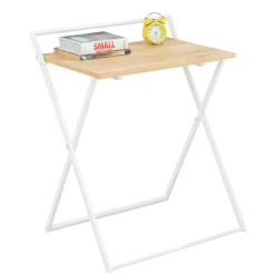 SoBuy Składane biurko komputerowe 63.5x40x78.5cm FWT88-WN
