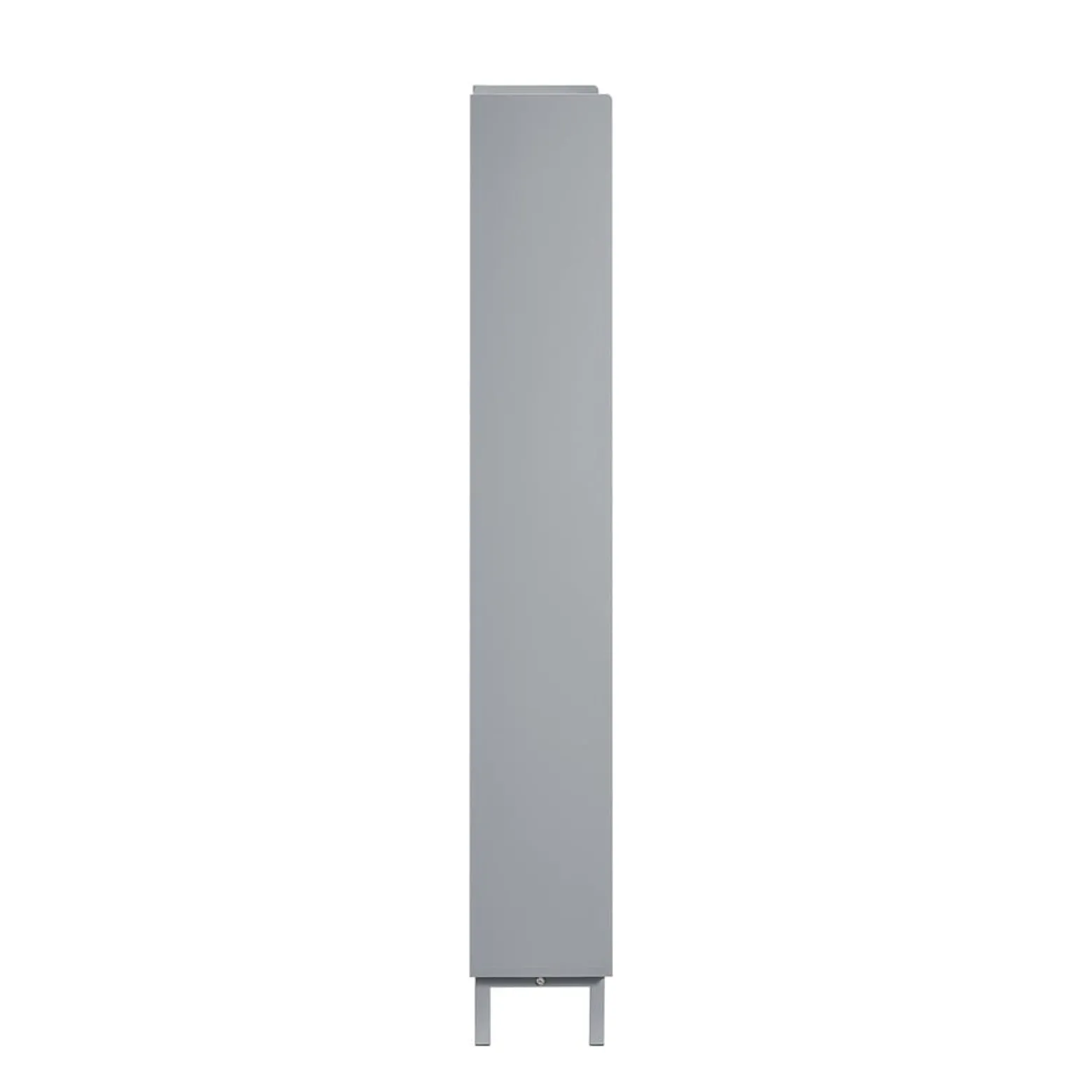 SoBuy Szafka na buty z 4 drzwiami Jasnoszary 50.3x19x129cm FSR151-H-HG