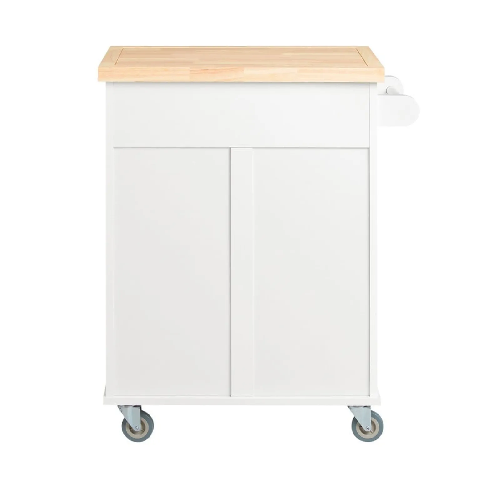 SoBuy Wózek kuchenny z szufladą 74x45.6x91cm Nowoczesny FKW119-NW