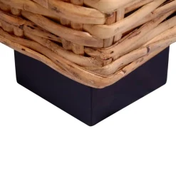 Sofa Biały rattan vidaXL
