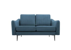 Sofa Cori dwuosobowa wolnostojąca Niebieska