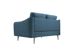 Sofa Cori dwuosobowa wolnostojąca Niebieska