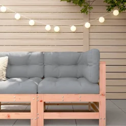 Sofa narożna Brąz Drewno daglezjowe sofa narożna vidaXL