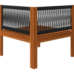Sofa ogrodowa Kremowy Drewno akacjowe 4-osobowa vidaXL