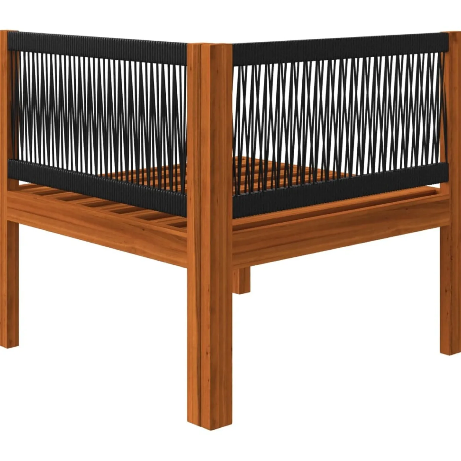Sofa ogrodowa Kremowy Drewno akacjowe 4-osobowa vidaXL