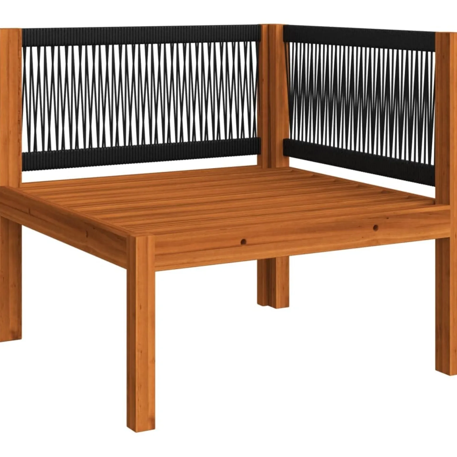 Sofa ogrodowa Kremowy Drewno akacjowe 4-osobowa vidaXL