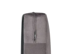 Sofa 3-osobowa welur beżowoszara
