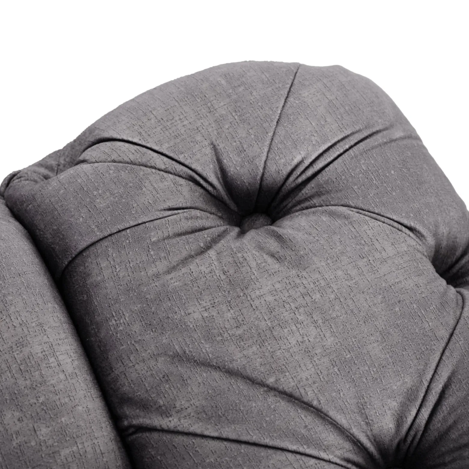 Sofa SORRENTO 2S Dwuosobowa Szara Welurowa Nowoczesna Glamour