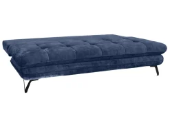 Sofa trzyosobowa Italia rozkładana z pojemnikiem granatowa