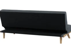 Sofa trzyosobowa rozkładana ciemnoszara