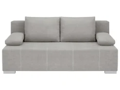 Sofa trzyosobowa Street IV LUX 3DL rozkładana z pojemnikiem szara