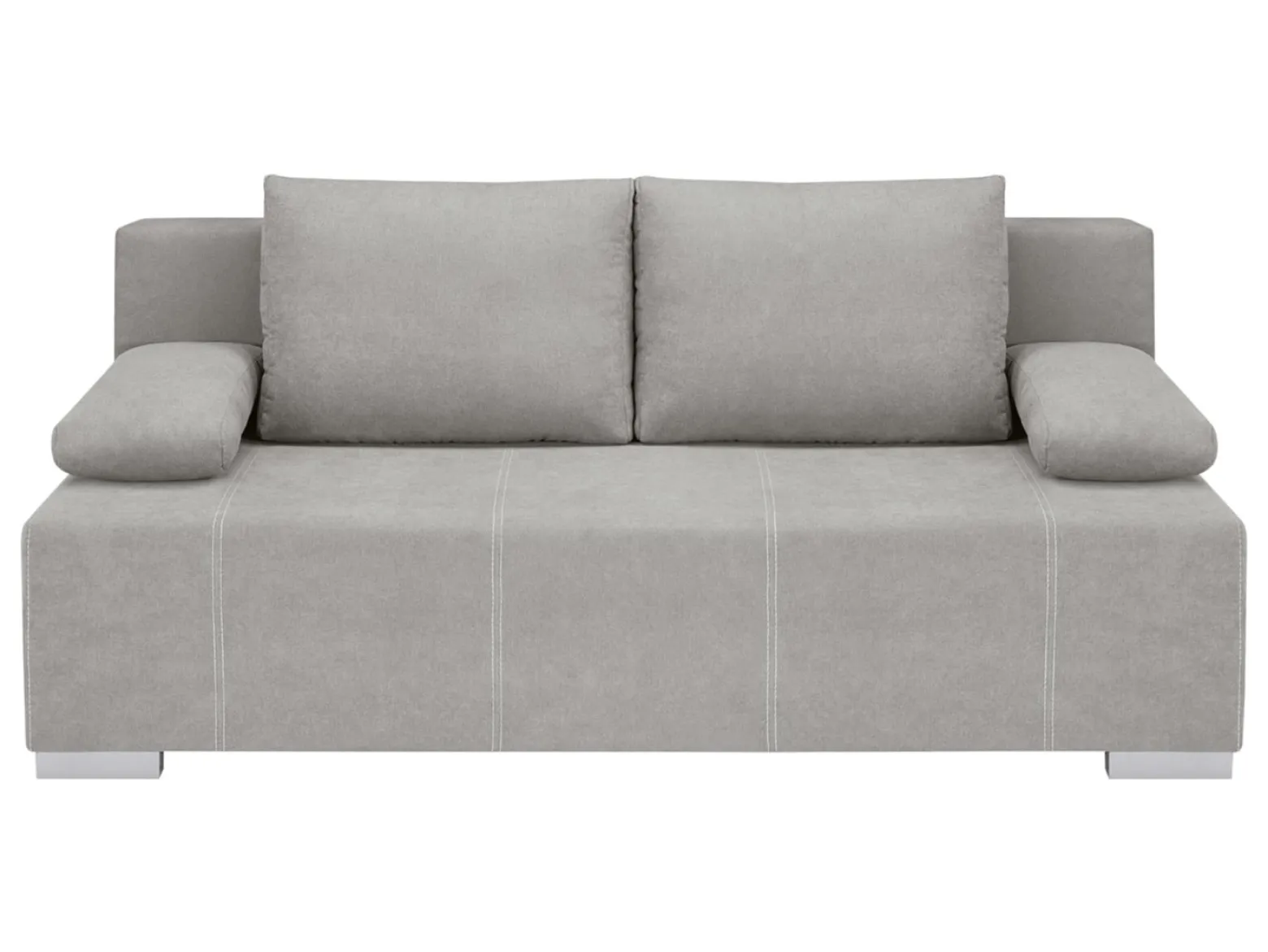 Sofa trzyosobowa Street IV LUX 3DL rozkładana z pojemnikiem szara