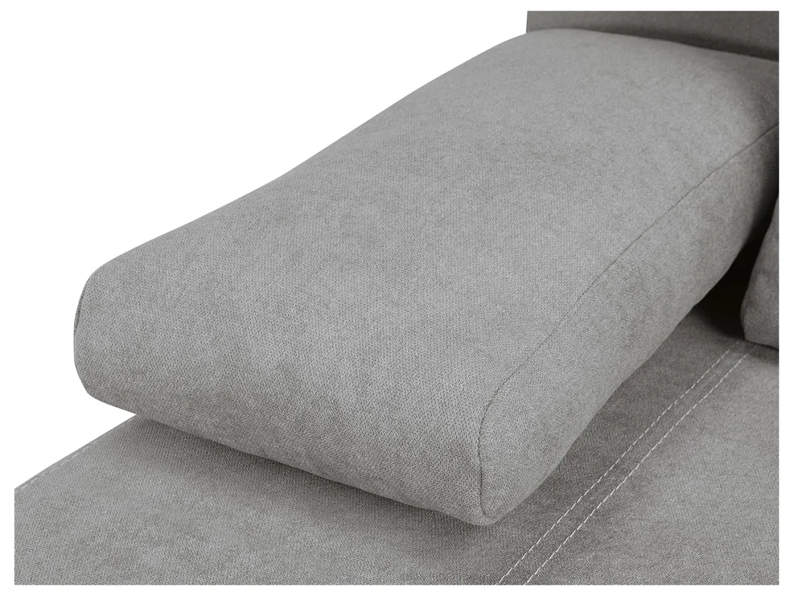 Sofa trzyosobowa Street IV LUX 3DL rozkładana z pojemnikiem szara
