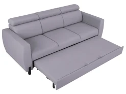 Sofa trzyosobowa Tulio rozkładana szara