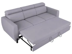 Sofa trzyosobowa Tulio rozkładana szara