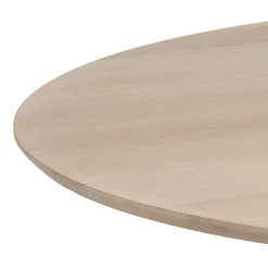 STÓŁ Christo OKRĄGŁY 120cm dąb bIelony Z FORNIRU