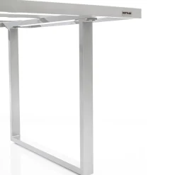 Stelaż stołu Ego Modular Dining 160 x 95 x 68 cm srebrny